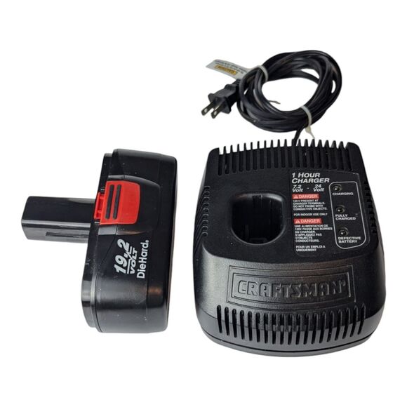 Craftsman OEM 1 Hour Fast Battery Charger 1425301 7.2v 12v 18v 19.2v 24v (C3) - Picture 1 of 5